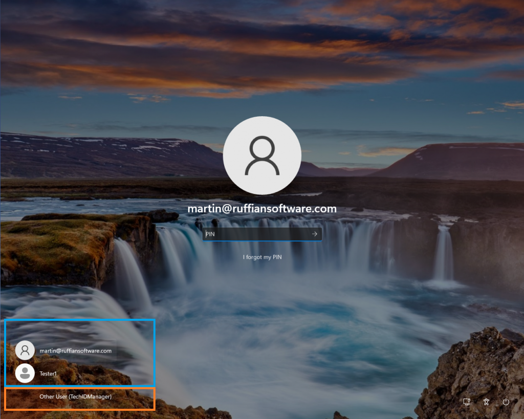 Example Other User Tile
